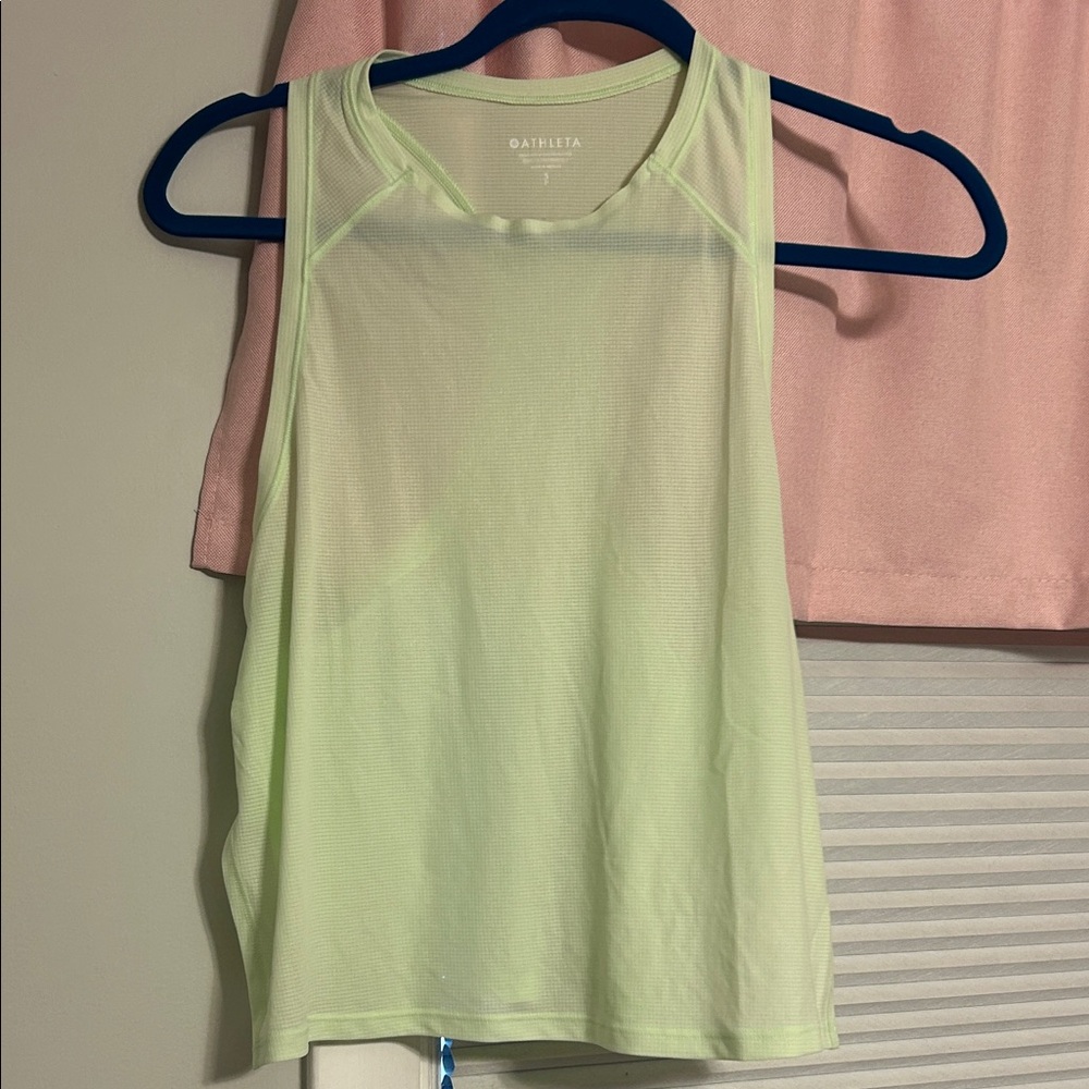 Athleta Mint Green Sleeveless Top